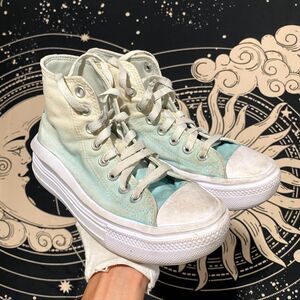 Converse Chuck Taylor All Star Move Hi 572898C Athletic Sneaker Women's Green